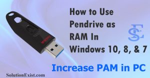 use PenDrive As Ram