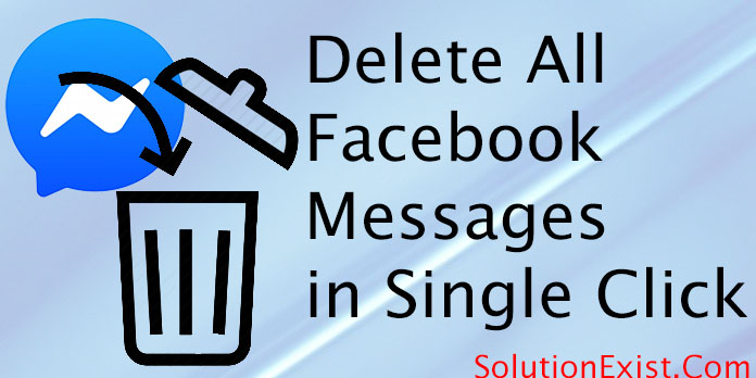 Delete All Facebook Message In Single Click