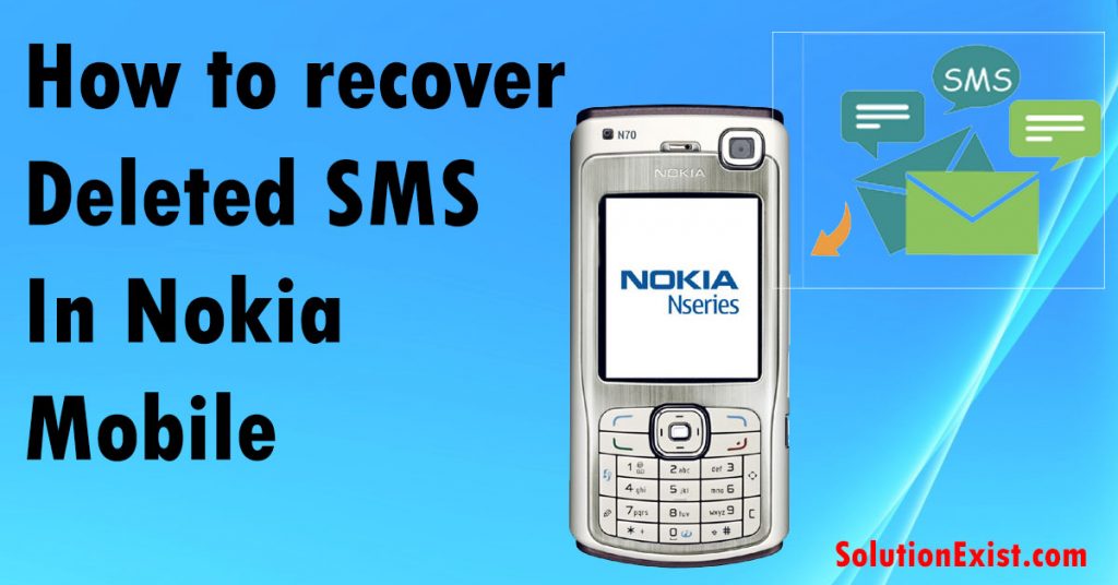 recover Deleted SMS in Nokia Symbian Mobile