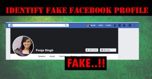 Identify fake facebook Account