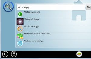 WhatsApp on computer
