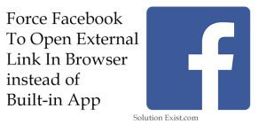 Facebook App to Open Link in browser,force facebook to open external link in browser