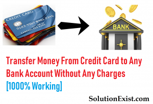 Transfer Money From Credit Card to Bank