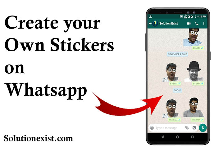 create own WhatsApp stickers, Whatsapp stickers. send custom stickers on Whatsapp, how to create whatsapp stickers and send, download stickers on whatsapp,Create stickers for WhatsApp