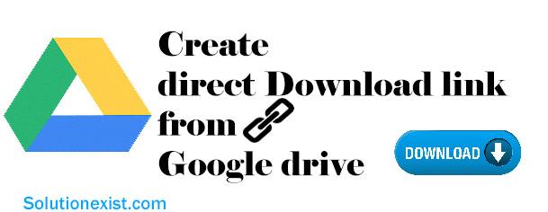 Create direct download link from google drive