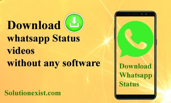 Download Whatsapp status videos