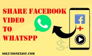 Share Facebook Video on WhatsApp