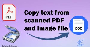 Convert Scanned PDF To Text Online For Free