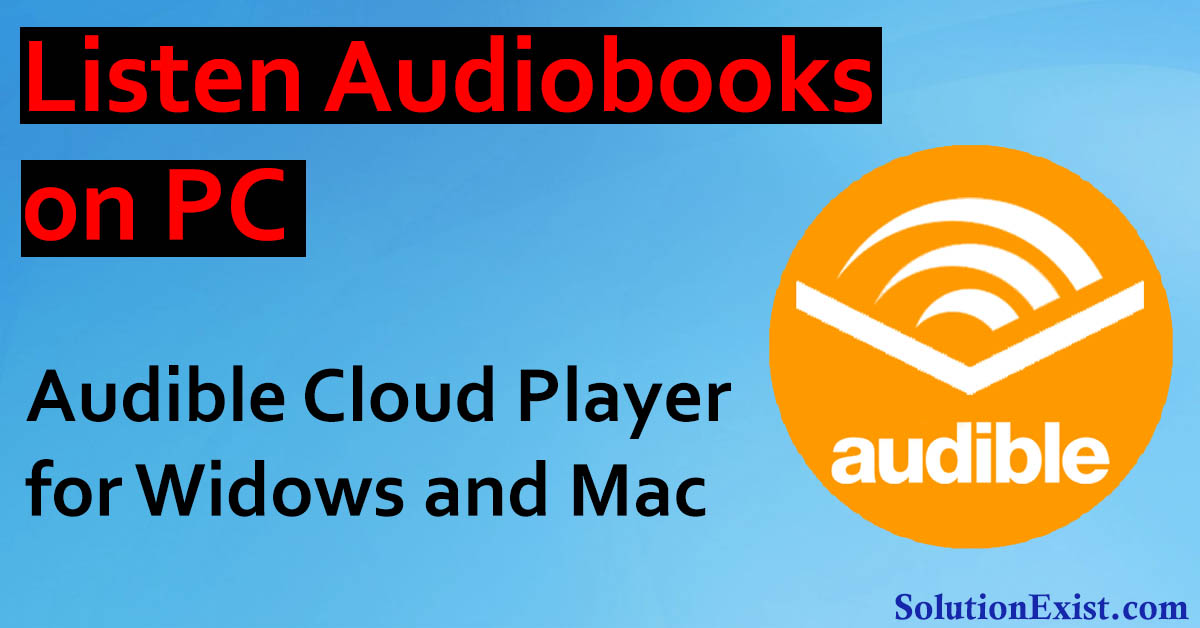 listen to audible on mac