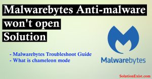 Malwarebytes not opening windows 10