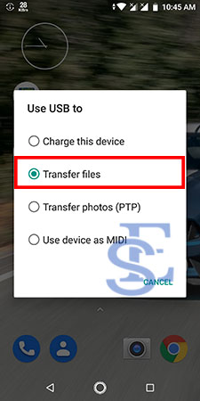 android to windows file transfer