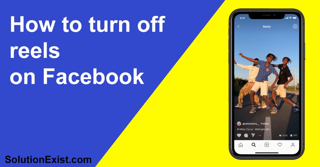How to turn off reels on Facebook