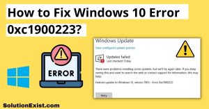 windows 10 error 0xc1900223