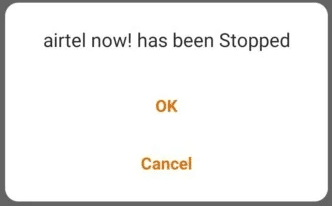 stop Airtel flash messages