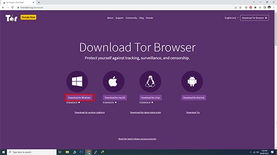 download tor project