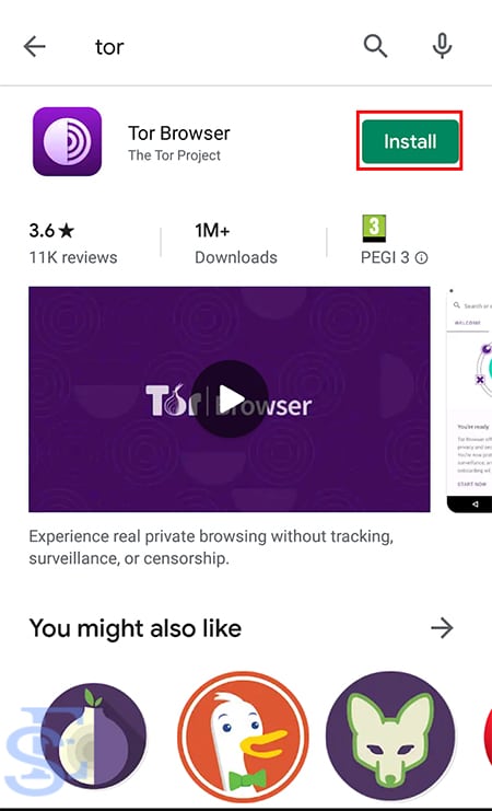 tor browser in android phone