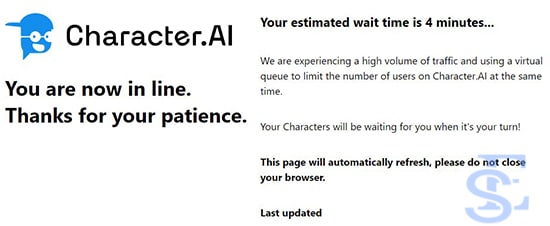 Character AI 500 Internal Server Error
