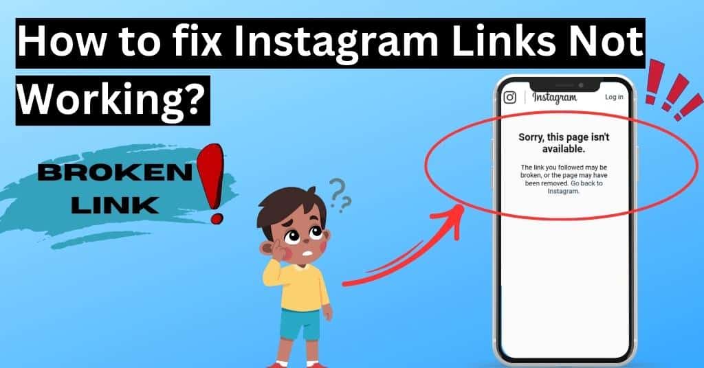 Fix links not working in Instagram